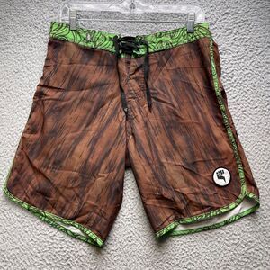 No Rep Hawaii Swim Trunks Mens Size 28 Board Shorts